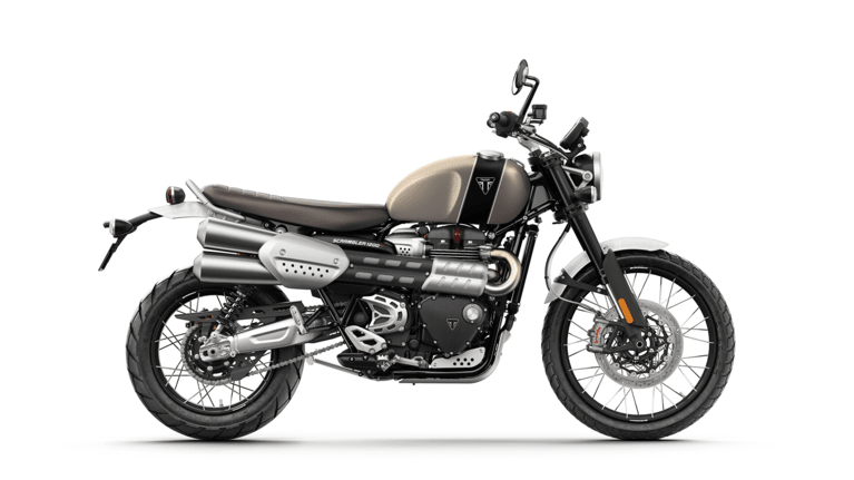 Bonneville 1200 shop scrambler